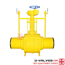 API 6D Fully Welded Ball Valve with Extension Rod